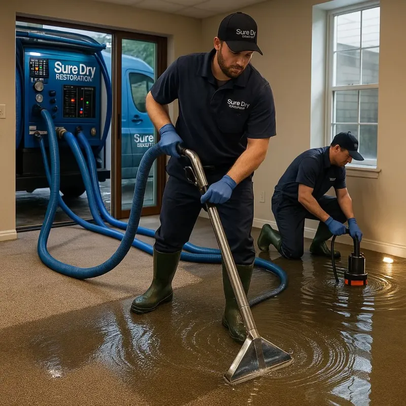 Water Extraction and Removal process in Milford, NH